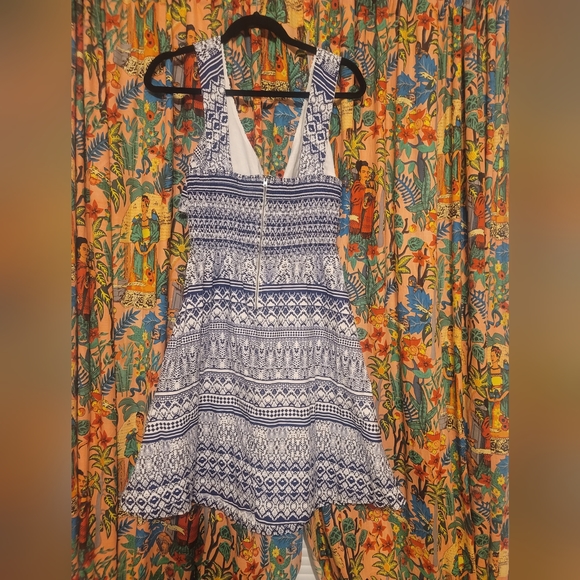 Jessica Simpson Cutout Cross Front Skater Dress, Size XL - Picture 2 of 2